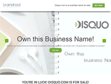 Tablet Screenshot of disquo.com